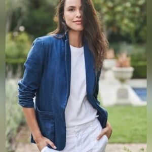 Frank & Eileen Deep Blue Denim Jacket